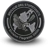 Ecusson Brodé Brigade Des Stupéfiants Suisse Police