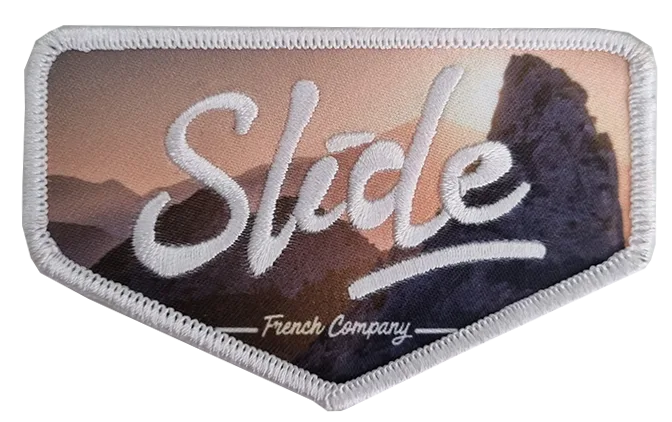Ecusson mix sublimation broderie