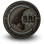 Ecusson Pvc Bri Police Brigade Recherche Intervention Toulouse - 1428