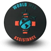 Ecusson PVC 3D WorldMed Assistance
