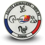 Ecusson Pvc Sdis 44 - Equipe Animalière
