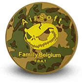 Écusson Pvc 3D Airsoft Belgique