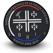 Ecusson Pvc Bri Police Brigade Recherche Intervention Nantes - 1443