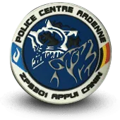 Ecusson Pvc K9 Police Centre Ardenne Belgique