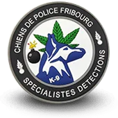 Ecusson Pvc K9 Chiens De Police Fribourg