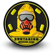 Ecusson Pvc Contagion