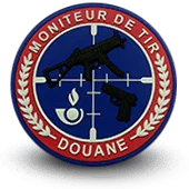 Ecusson Pvc Moniteur De Tir Douane
