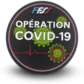 Ecusson Pvc Ffss Covid