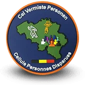 Ecusson Pvc Cellule Personnes Disparues Cel Vermiste Personen Police Begique
