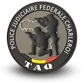 Ecusson Pvc Police Judiciaire Federale Charleroi Taq