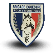 Ecusson Pvc Police Municipale Brigade Equestre