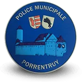 Ecusson Pvc Police Municipale De Porrentruy Suisse
