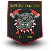 Ecusson Pvc Sapeur Pompier Bouchain