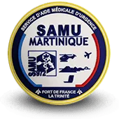 Ecusson Pvc Samu Martinique