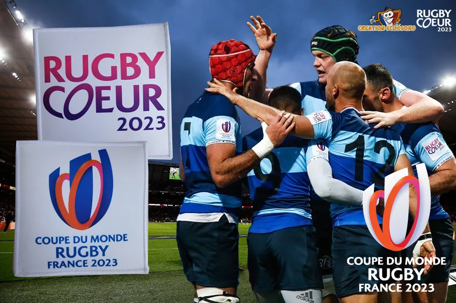 ecussons coupe du monde rugby 2023