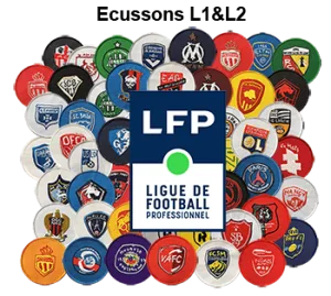 Écussons Ligue 1 Et 2 De Football