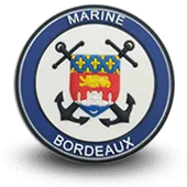 Ecusson Pvc Marine Nationale Bordeaux