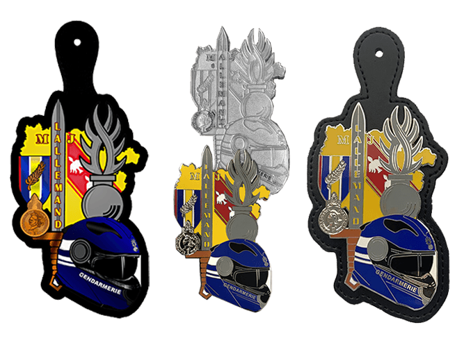 pucelles et insignes personnalisés
