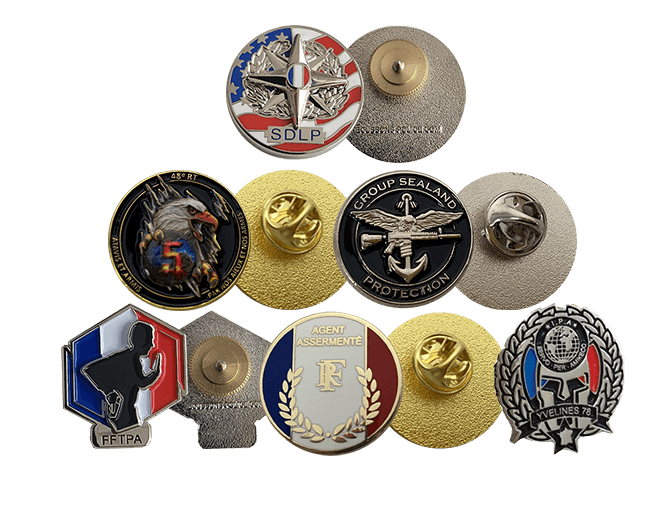 pins personnalisés