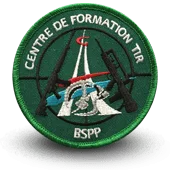 Ecusson Centre Formation Tir Bspp