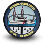 Ecusson Garde Cote Douane Saint Nazaire