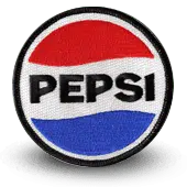 Ecusson Brode Marque Pepsi