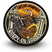 Patch Sapeurs Pompiers Crepy