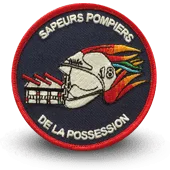 Écusson Sapeurs Pompiers La Possession