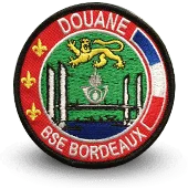 Ecusson Brode Bse Douane Bordeaux