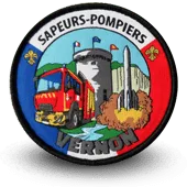 Écusson Sapeurs Pompiers Vernon