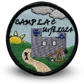 Sgdf Patch Brodé