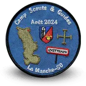 Ecusson Broderie Scouts Et Guides La Manche